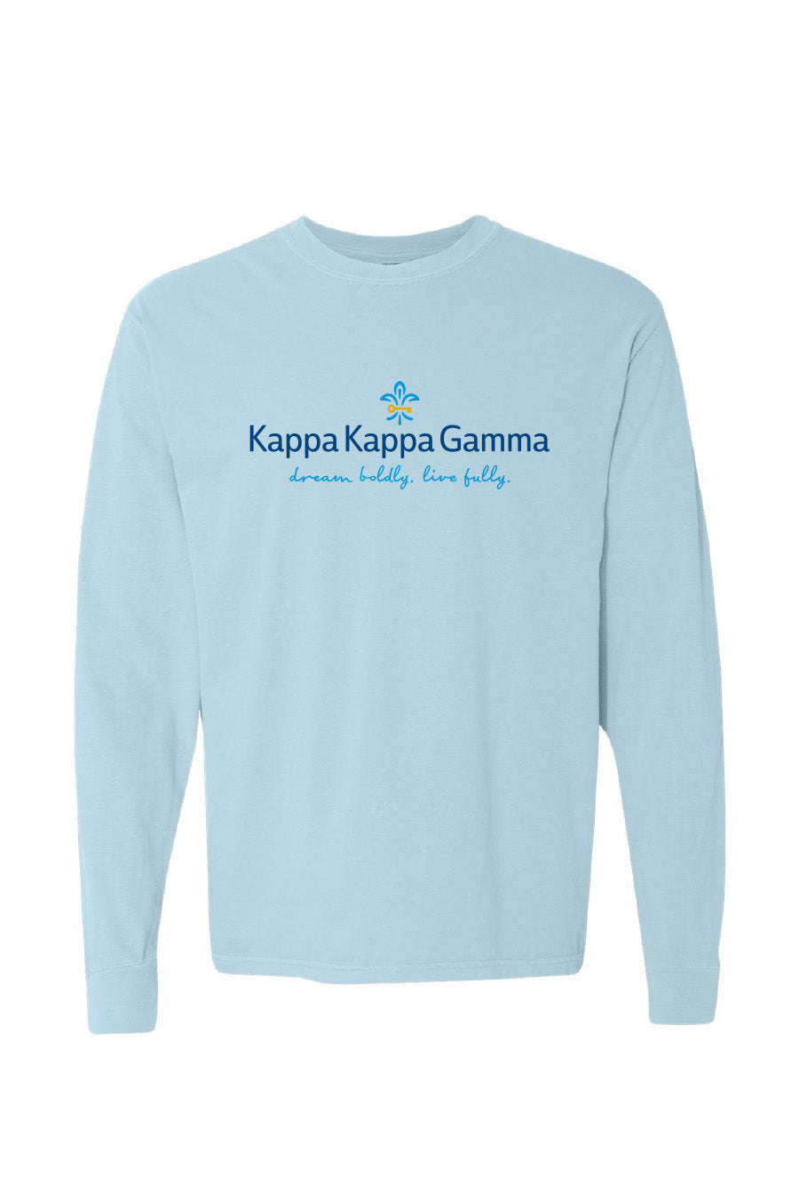 Kappa Kappa Gamma Long Sleeve Motto Tee - Main Image