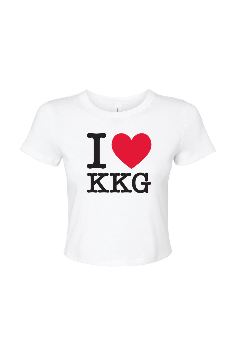 I Heart KKG Crop Top
