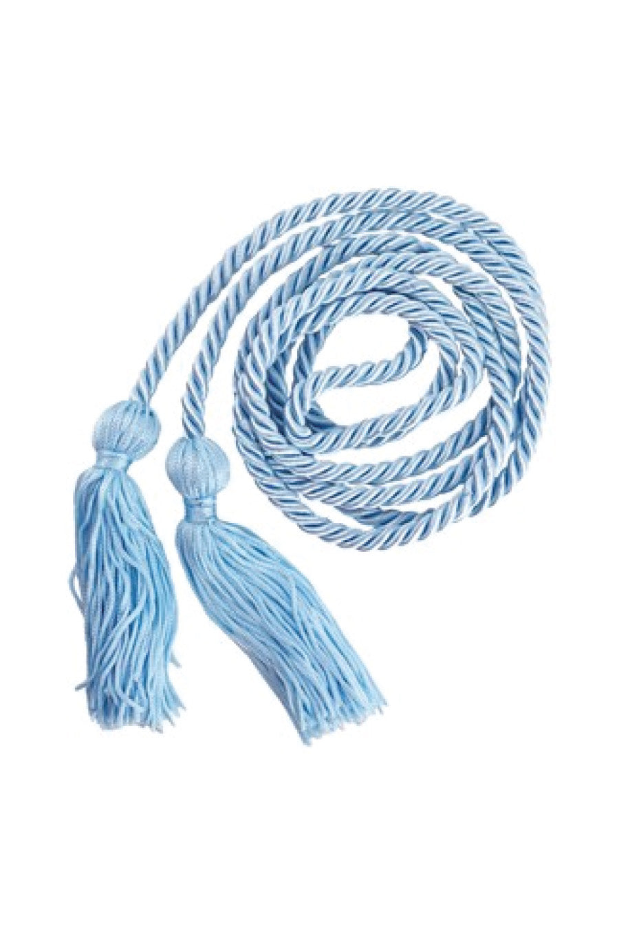 Corda D'onore Per Laurea Verde Kelly E Bianca – Lunghezza 172,7 Cm Con Nappe, In Filato Di Poliestere Resistente – Regalo Per Cerimonia Di Laurea - 2