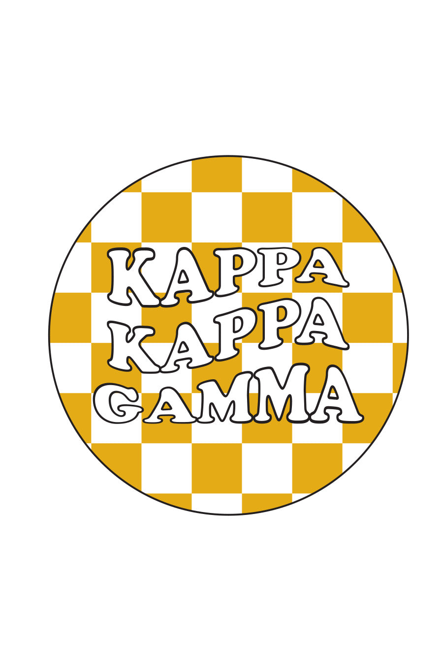 Checkered Button