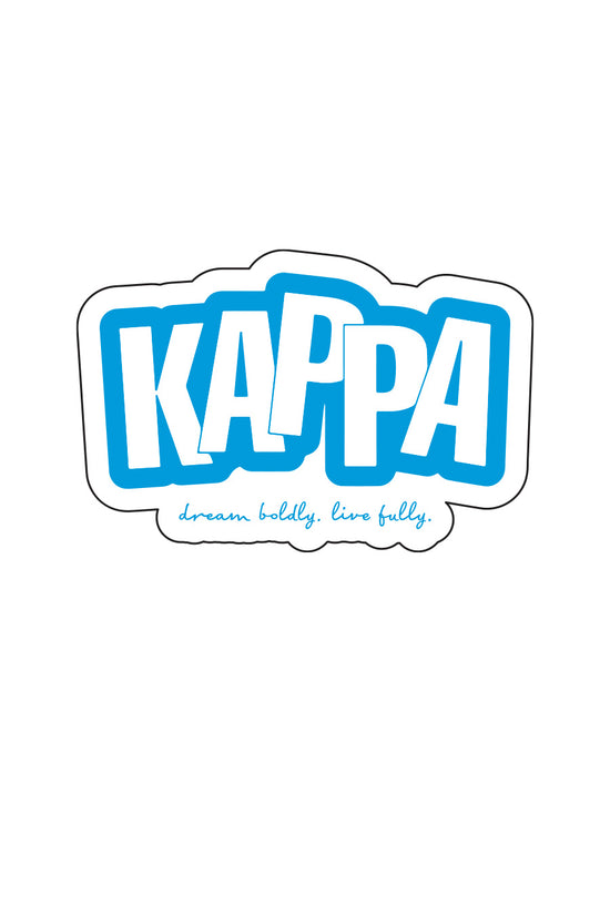 Kappa Scramble Sticker