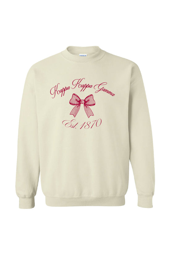 Holiday Bow Crewneck