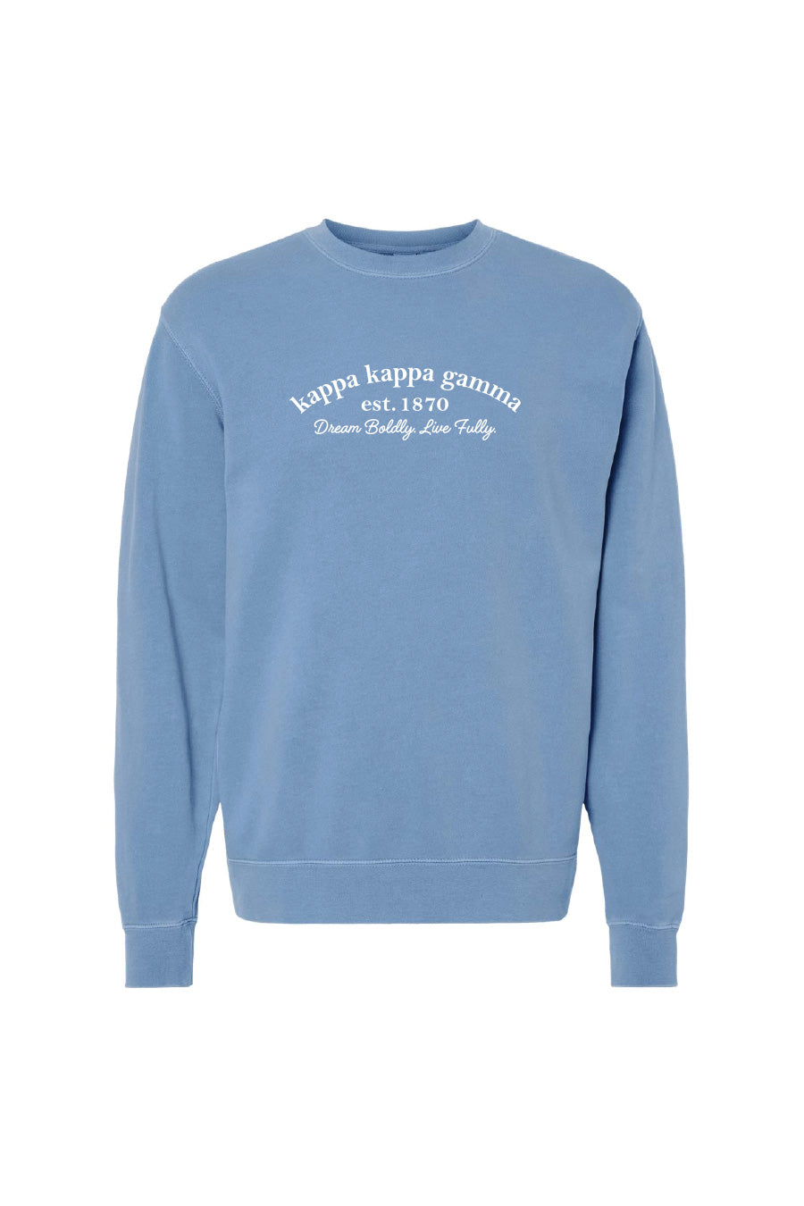 Pigment Light Blue Crewneck