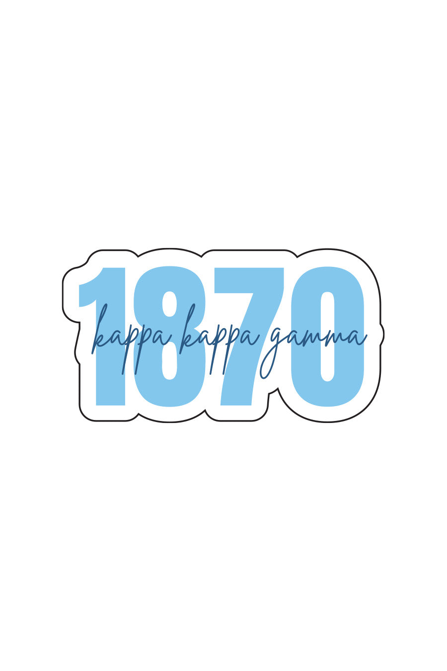 1870 Sticker