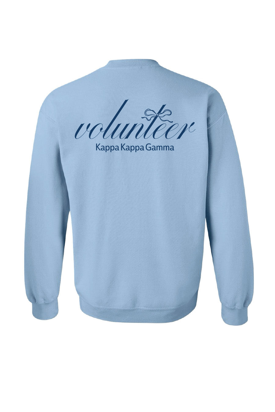 Light Blue Volunteer Crewneck