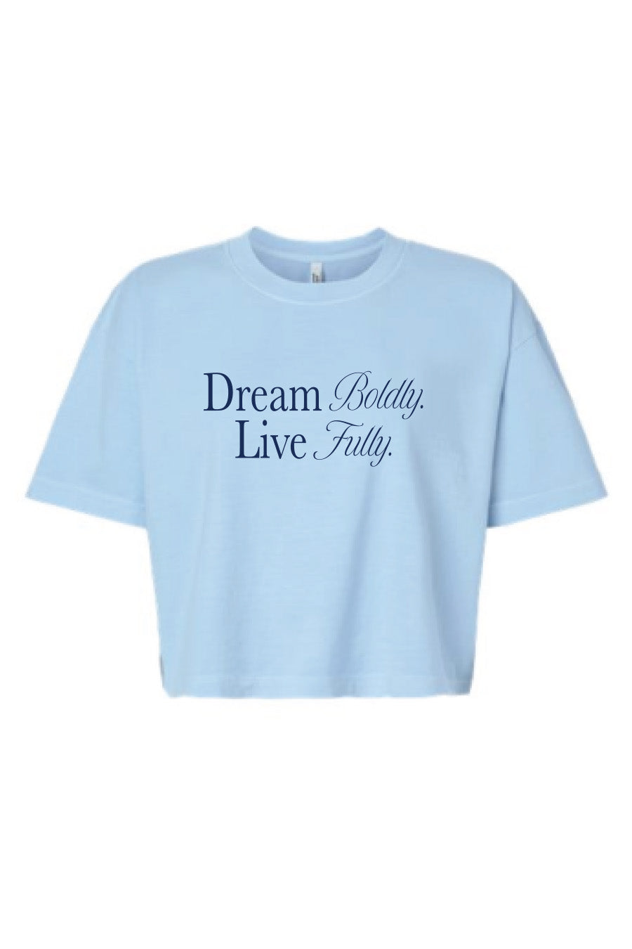 Dream Boxy Crop Tee