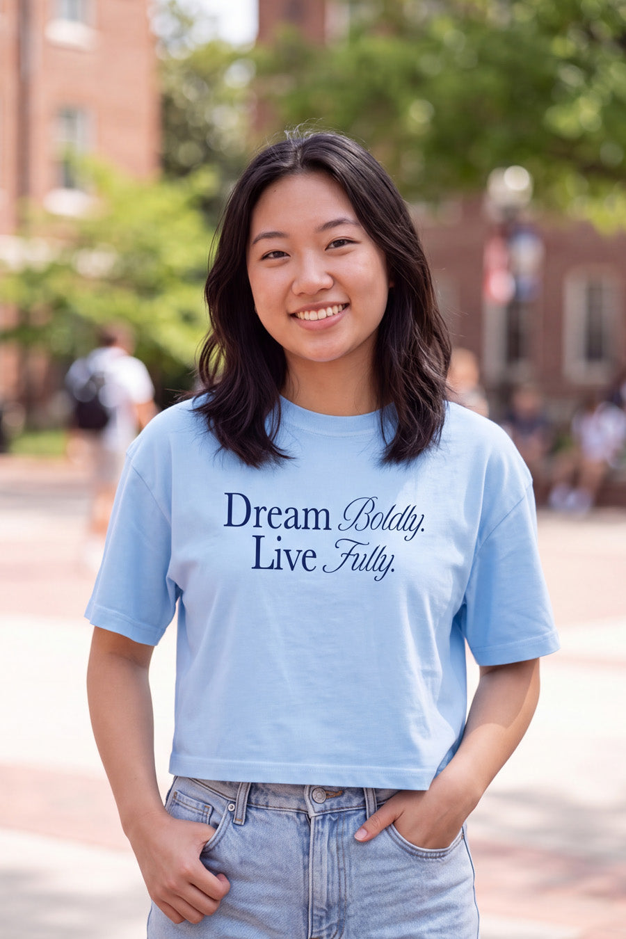 Dream Boxy Crop Tee