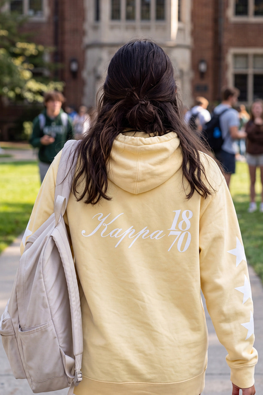 Star Sleeve Hoodie