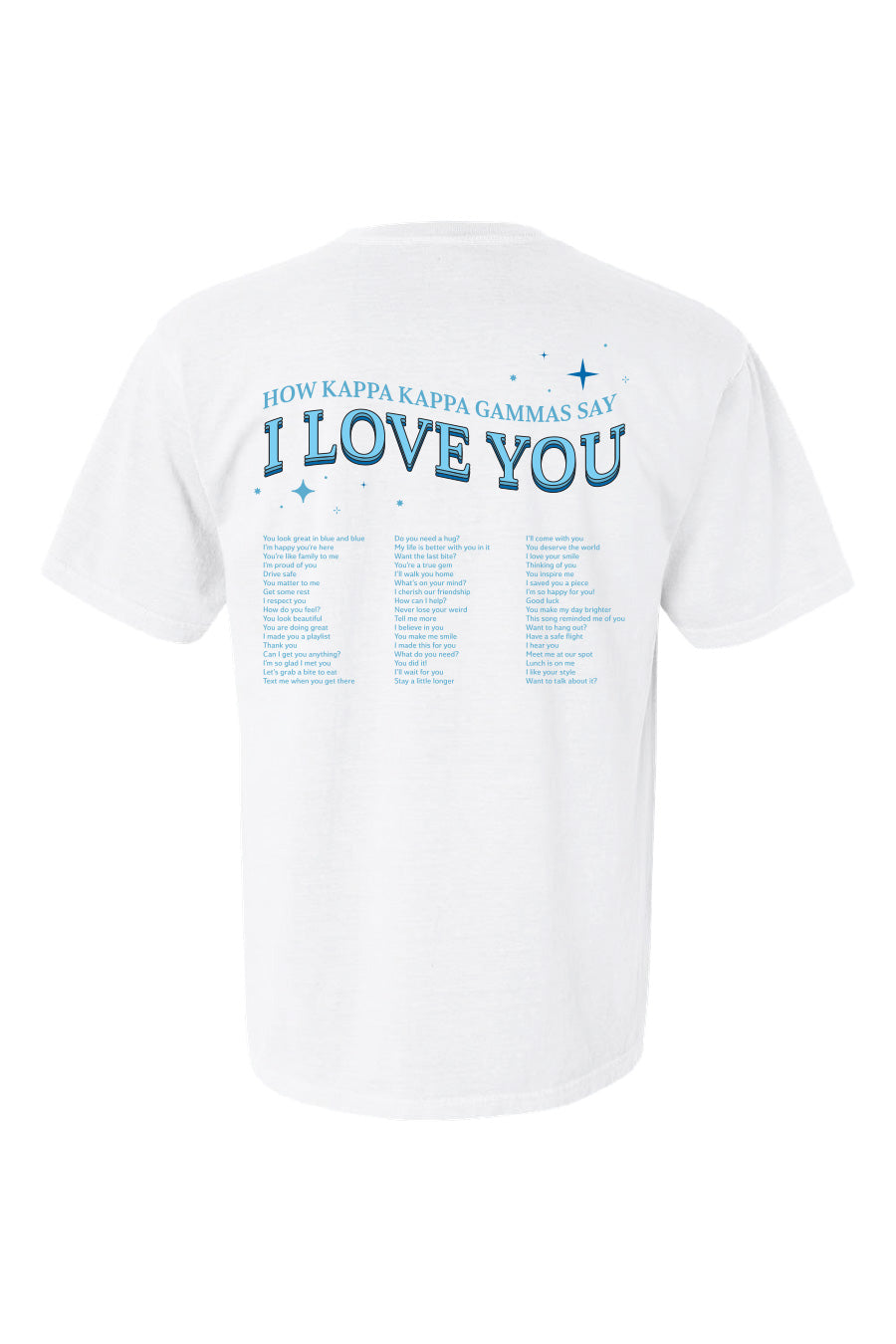 Say I Love You Tee – The Kappa Collection