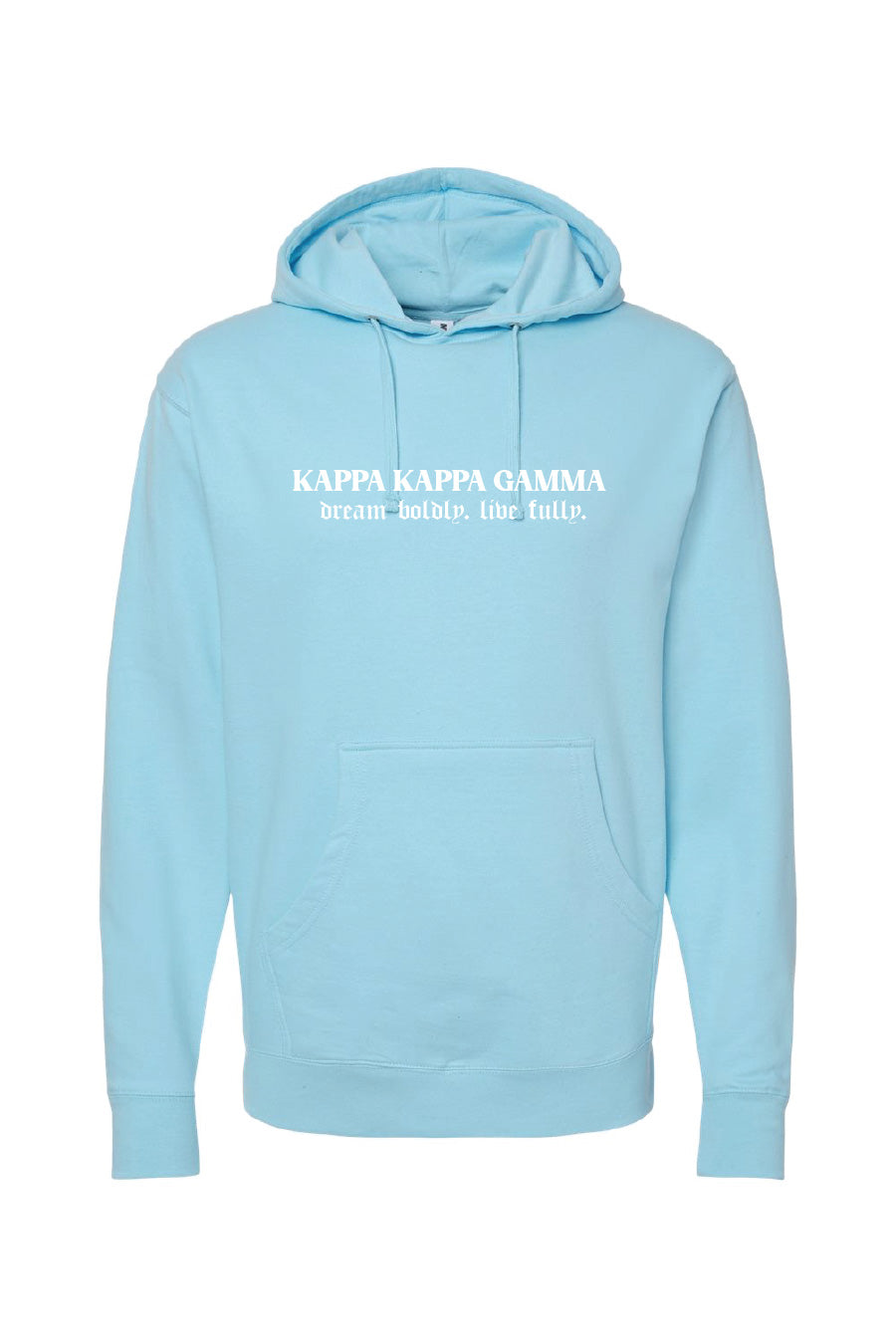 Aqua Crest Hoodie