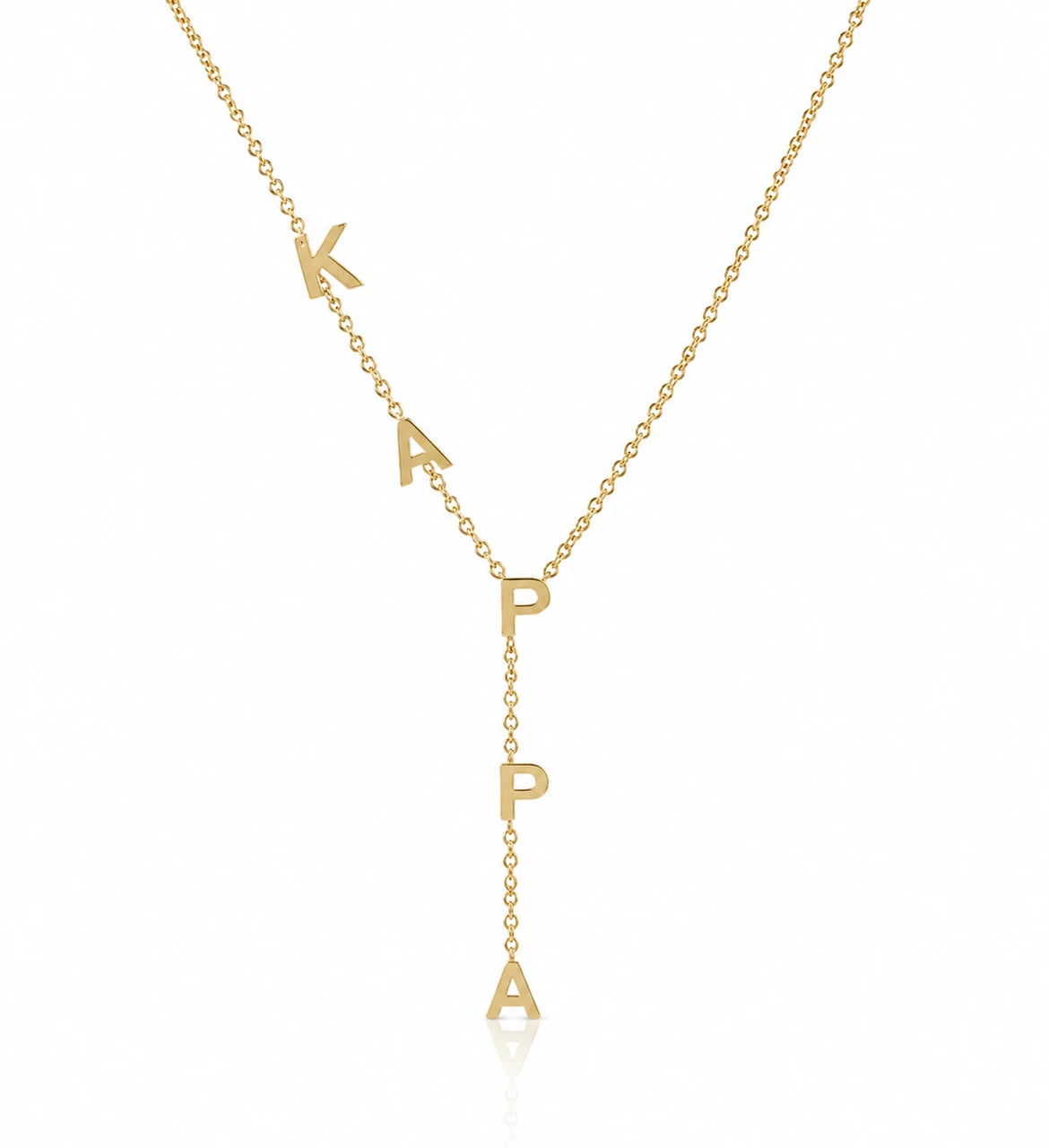 Kappa Lariat Necklace
