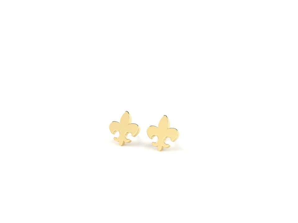 Fleur-De-Lis Earrings